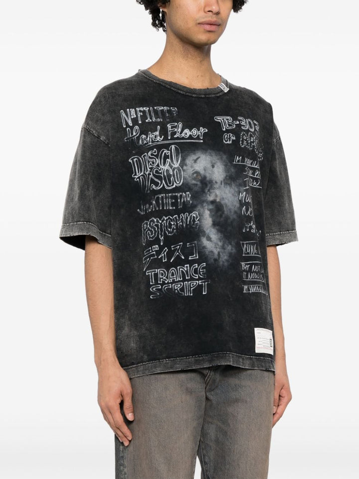 Maison Mihara - T Shirt black délavé - Lothaire