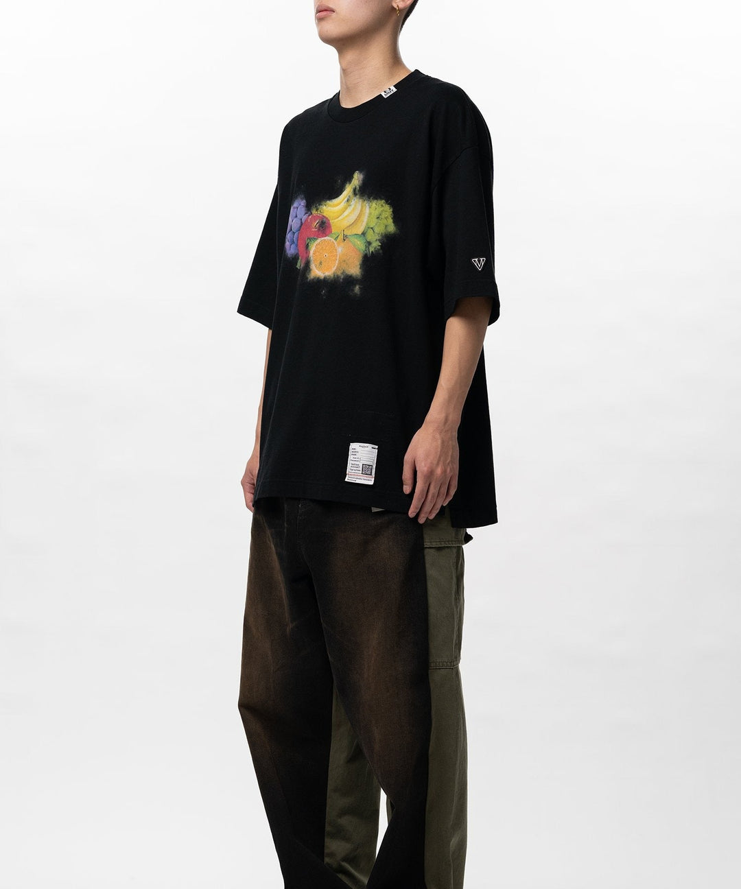MAISON MIHARA - T-Shirts Fruit Printed noir - Lothaire
