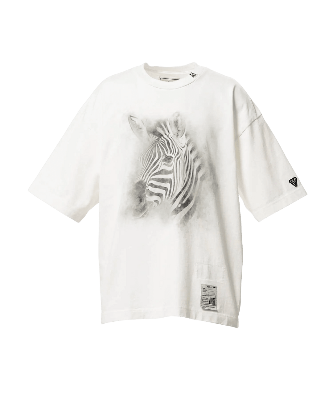 MAISON MIHARA - T-Shirts - Horse Printed T-shirt blanc - Lothaire