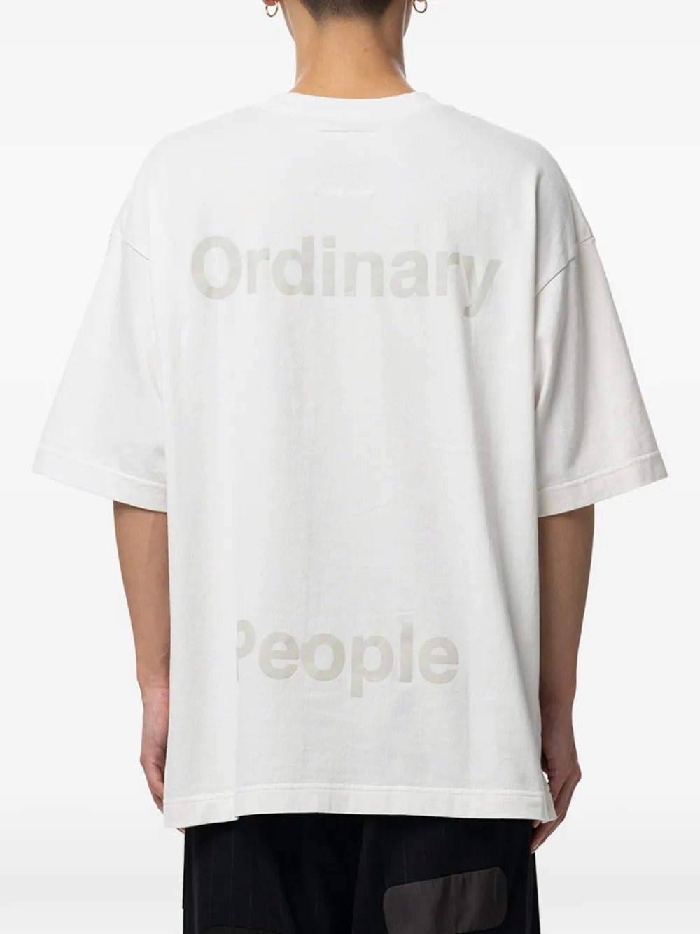 MAISON MIHARA - T-Shirts imprimé Don't Tag Me Blanc - Lothaire