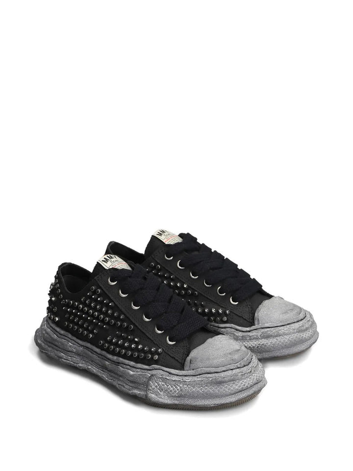 Maison Mihara Yasuhiro - baskets Peterson 23 à clous noir - Lothaire
