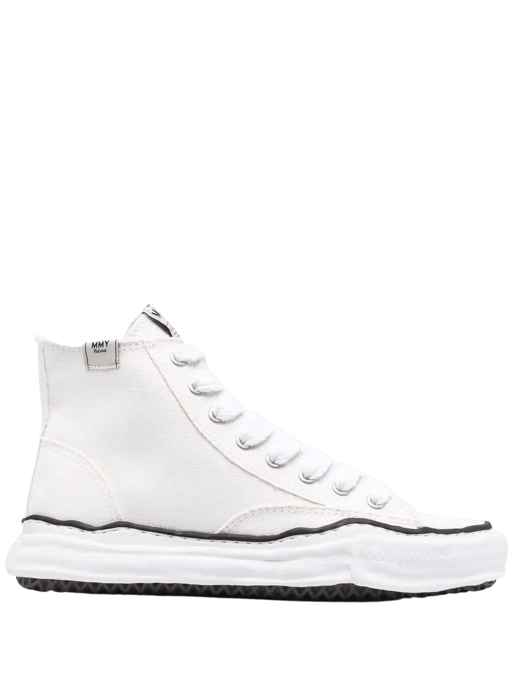 Maison Mihara Yasuhiro - Baskets Peterson montantes white - Lothaire