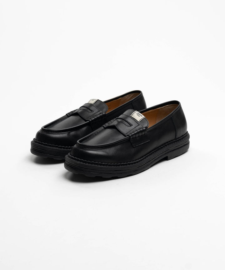 MAISON MIHARA YASUHIRO - Mocassin Andy Leather Loafer Black - Lothaire