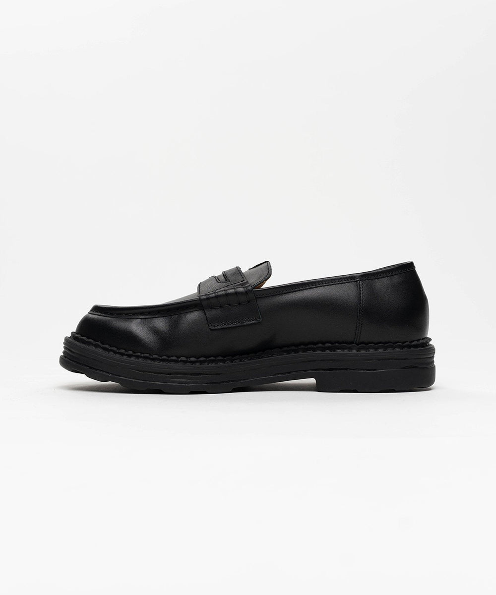MAISON MIHARA YASUHIRO - Mocassin Andy Leather Loafer Black - Lothaire