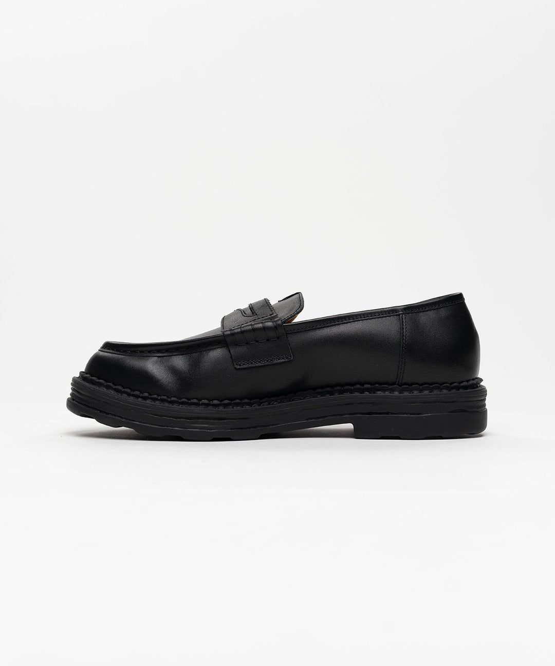 MAISON MIHARA YASUHIRO - Mocassin Andy Leather Loafer Black - Lothaire