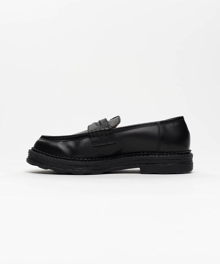 MAISON MIHARA YASUHIRO - Mocassin Andy Leather Loafer Black - Lothaire
