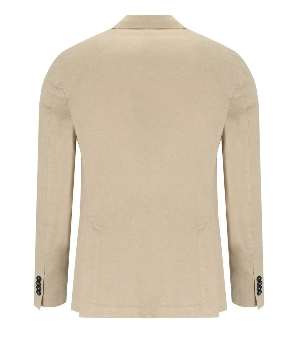 MANUEL RITZ - Veste à simple boutonnage Beige - Lothaire