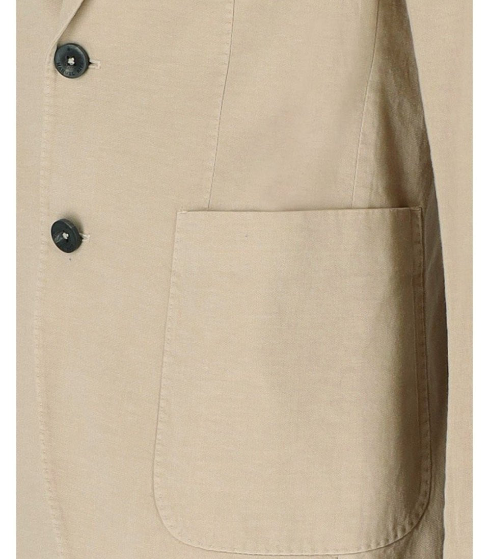 MANUEL RITZ - Veste à simple boutonnage Beige - Lothaire