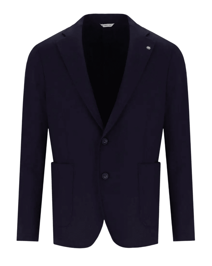 MANUEL RITZ - Veste à simple boutonnage Bleu marine - Lothaire