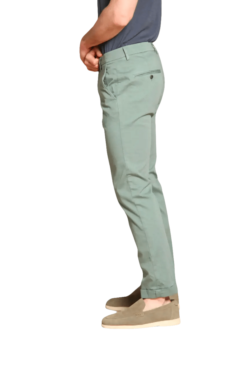 MASON - Torino pantalon chino Vert - Lothaire