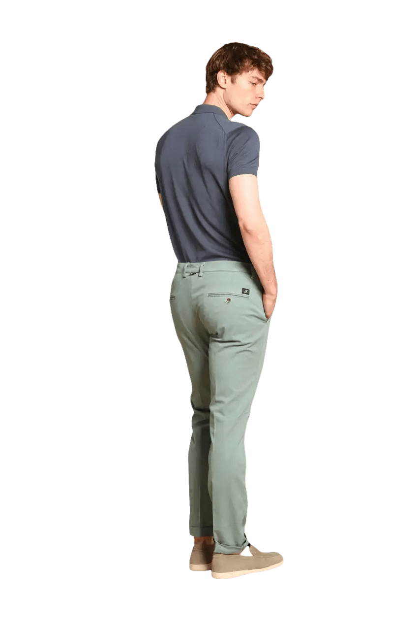 MASON - Torino pantalon chino Vert - Lothaire
