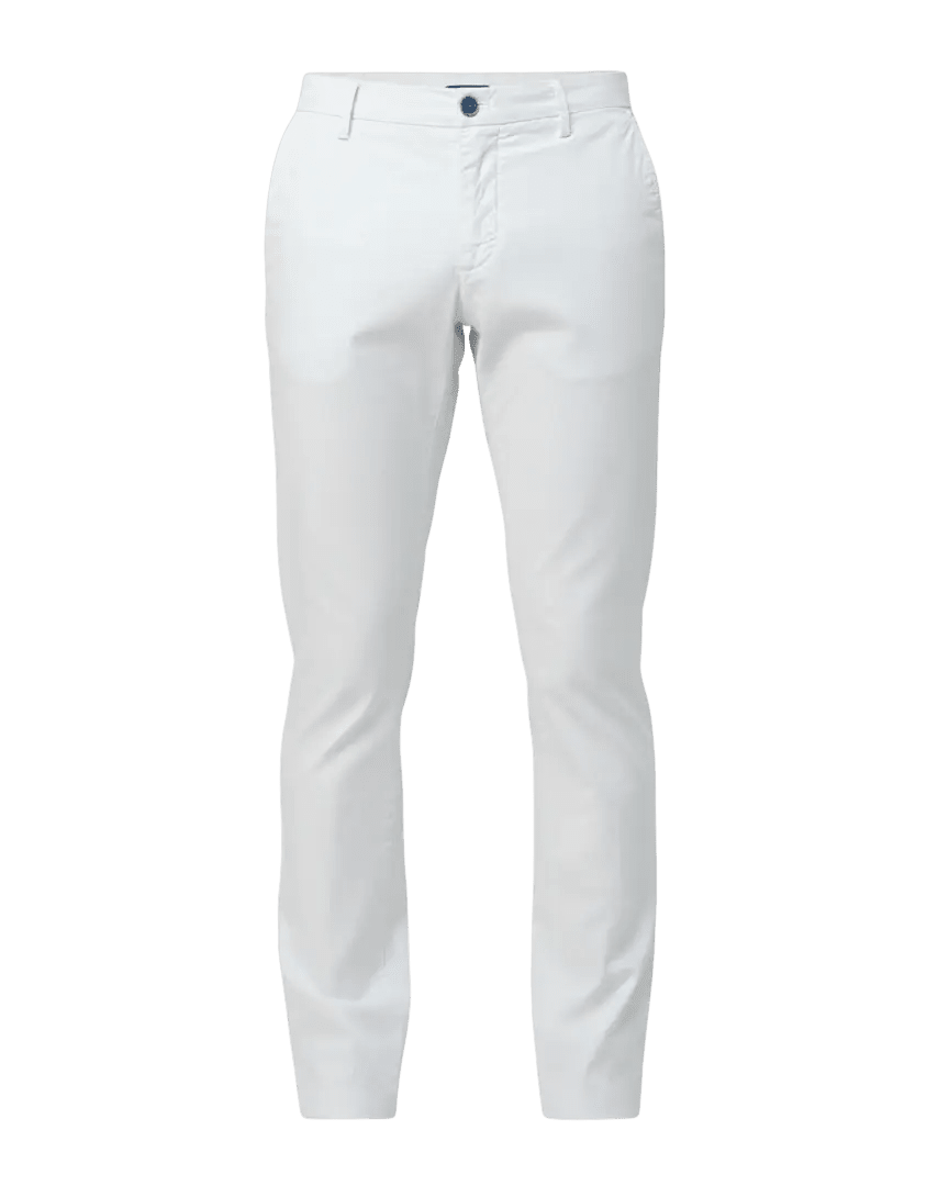 MASON'S - Pantalon Chino Milano Slim Bleu Ciel - Lothaire