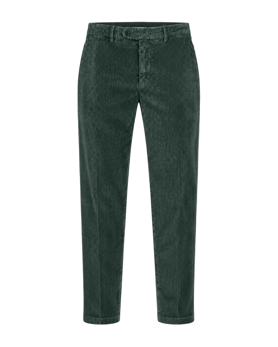 MASON'S - Pantalon chino Paris en velours côtelé Vert foncé - Lothaire