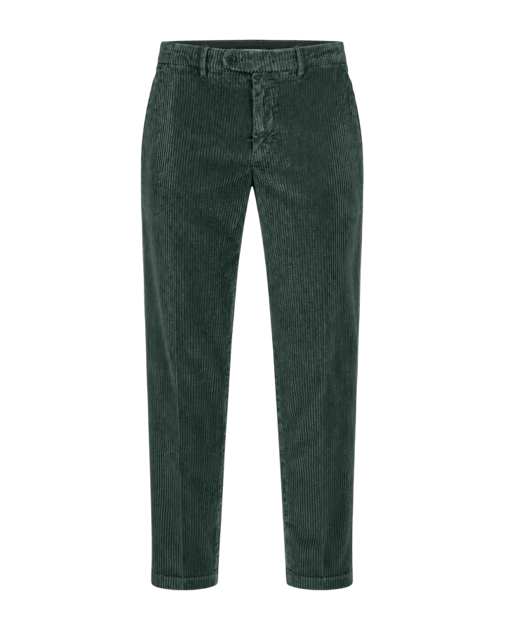 MASON'S - Pantalon chino Paris en velours côtelé Vert foncé - Lothaire
