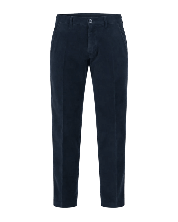 MASON'S - Pantalon chino Torino en velours côtelé Bleu marine - Lothaire