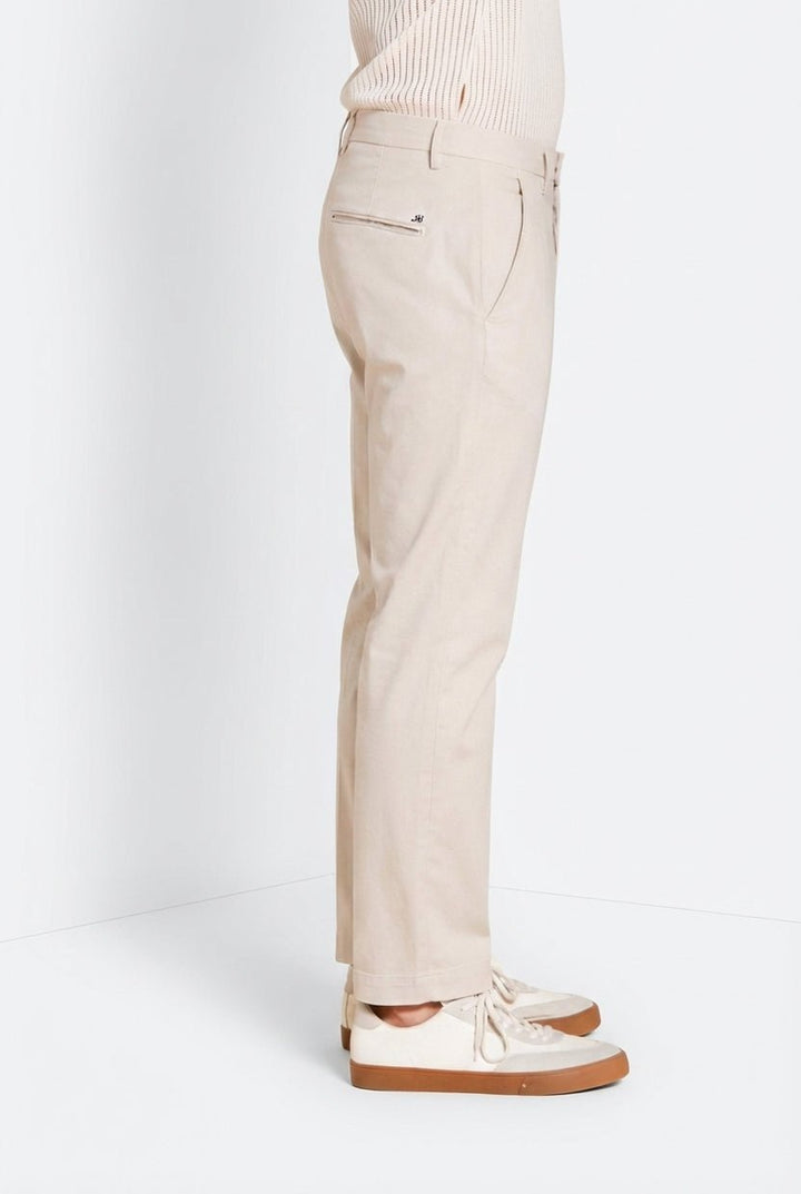 MASON'S - Pantalon chino Torino Flex Beige clair - Lothaire