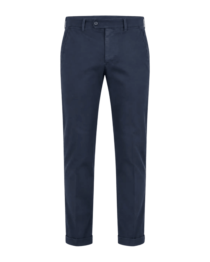 MASON'S - Pantalon chino Torino Flex Bleu marine - Lothaire