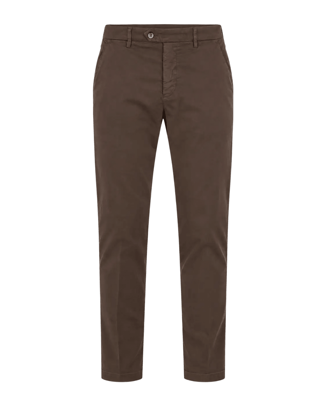 MASON'S - Pantalon chino Torino Flex Slim Marron - Lothaire