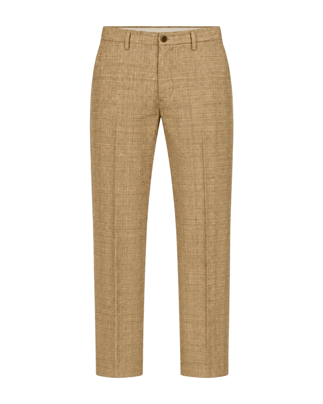 MASON'S - Pantalon chino Torino Prince de Galles Beige foncé - Lothaire
