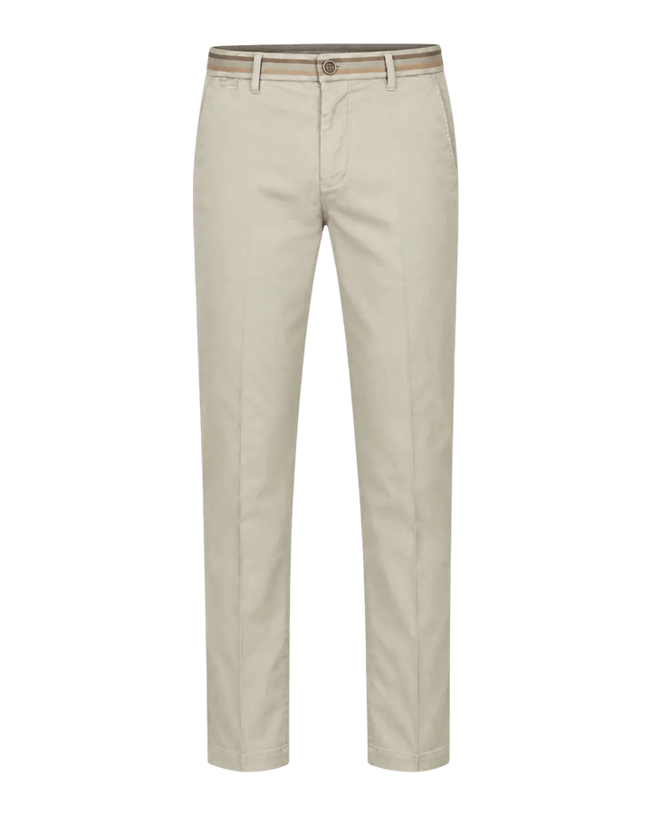 MASON'S - Pantalon chino Torino Winter Gris glacier - Lothaire