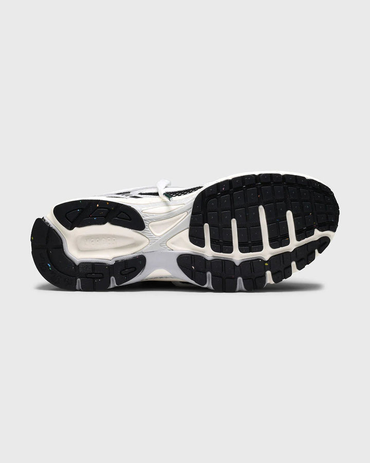 MERCER - Baskets Re-Run Blanc / Argent / Noir - Lothaire