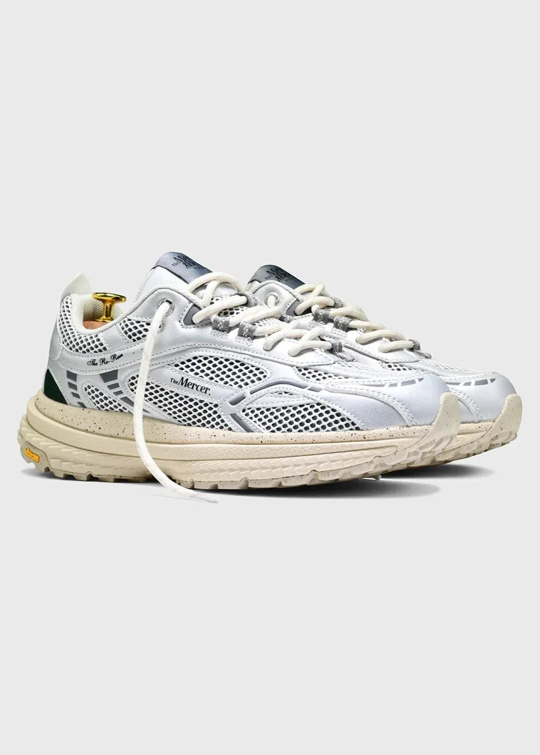 MERCER - Sneakers Re - run Vibram Silver - Lothaire