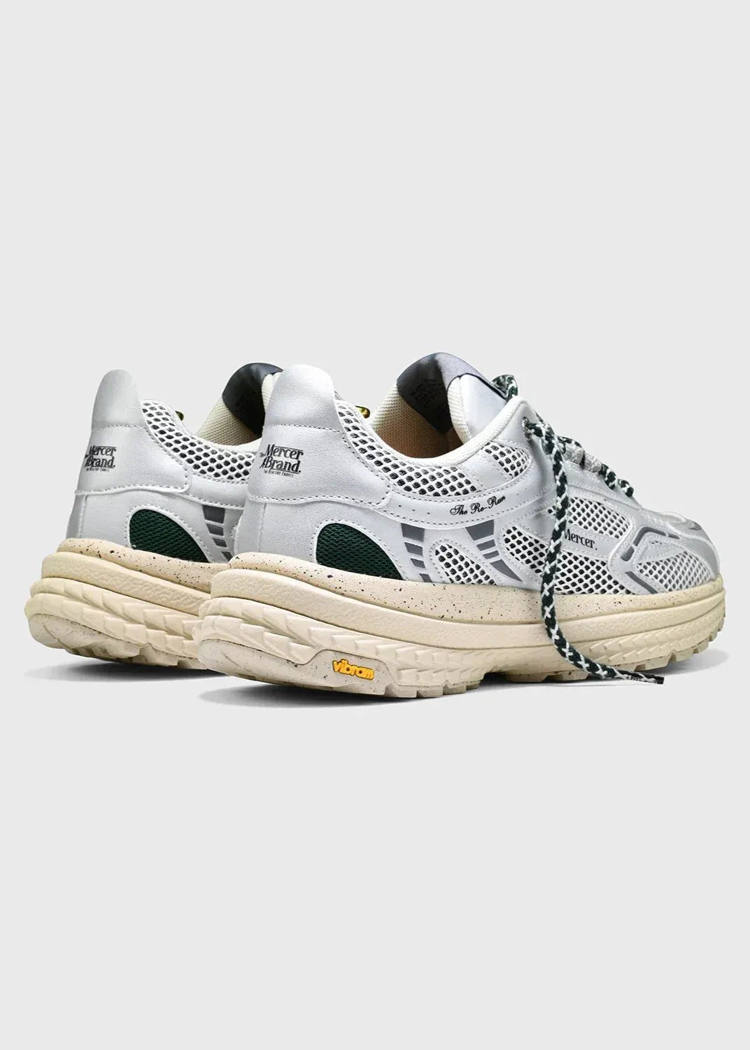 MERCER - Sneakers Re - run Vibram Silver - Lothaire