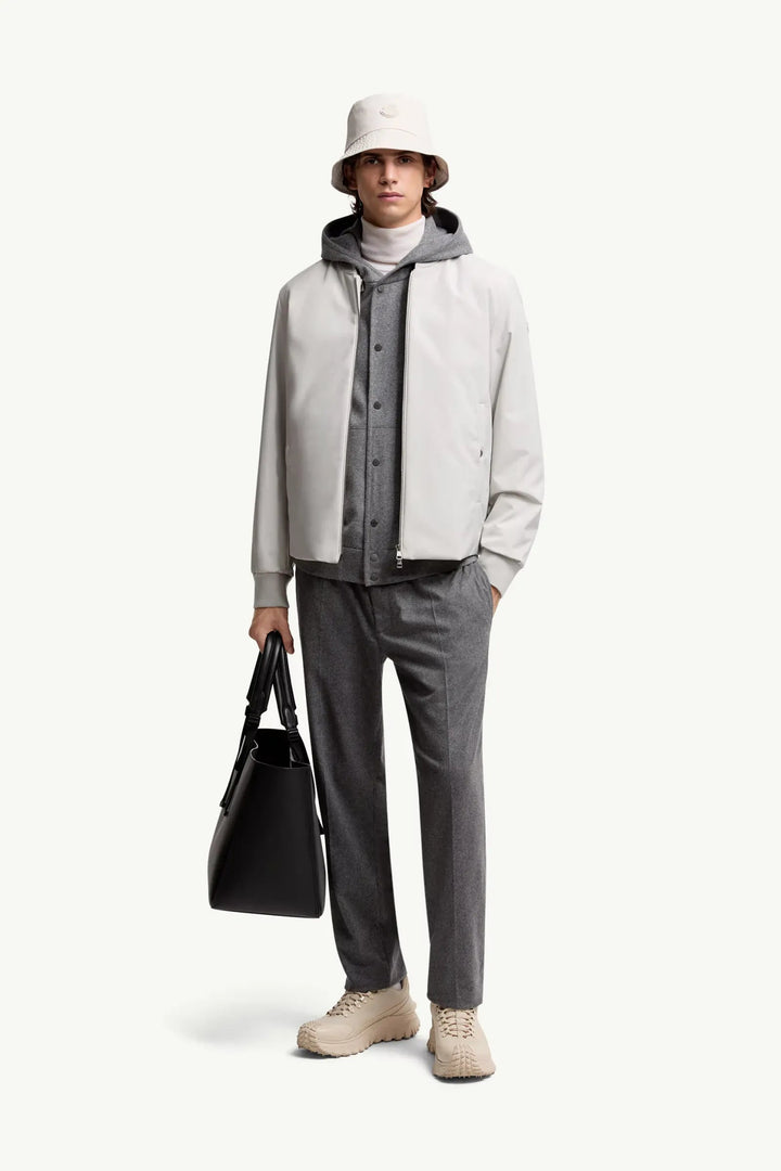 MONCLER - Bomber matelassé 3 - en - 1 Epinal gris - Lothaire