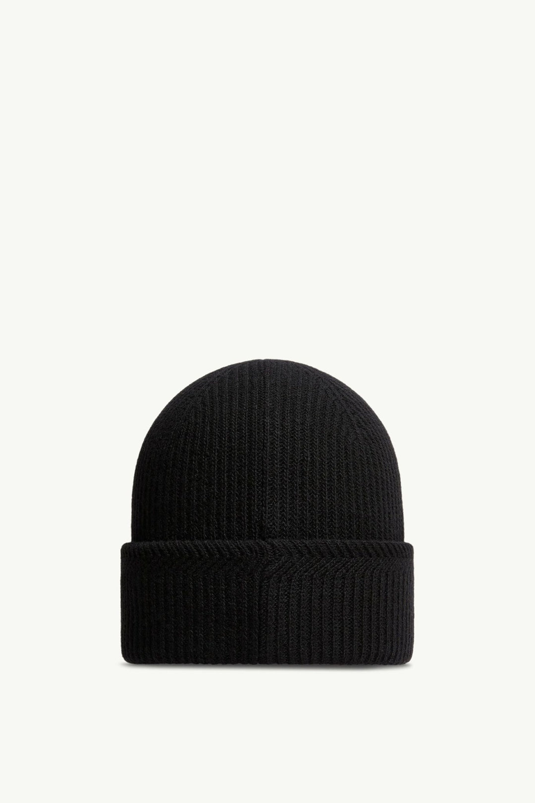 MONCLER – Bonnet en cachemire mélangé à logo Noir - Lothaire