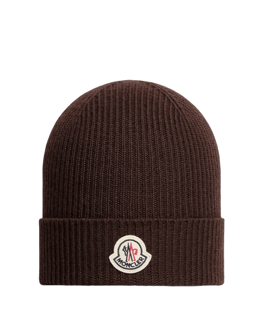 MONCLER - Bonnet en laine marron - Lothaire