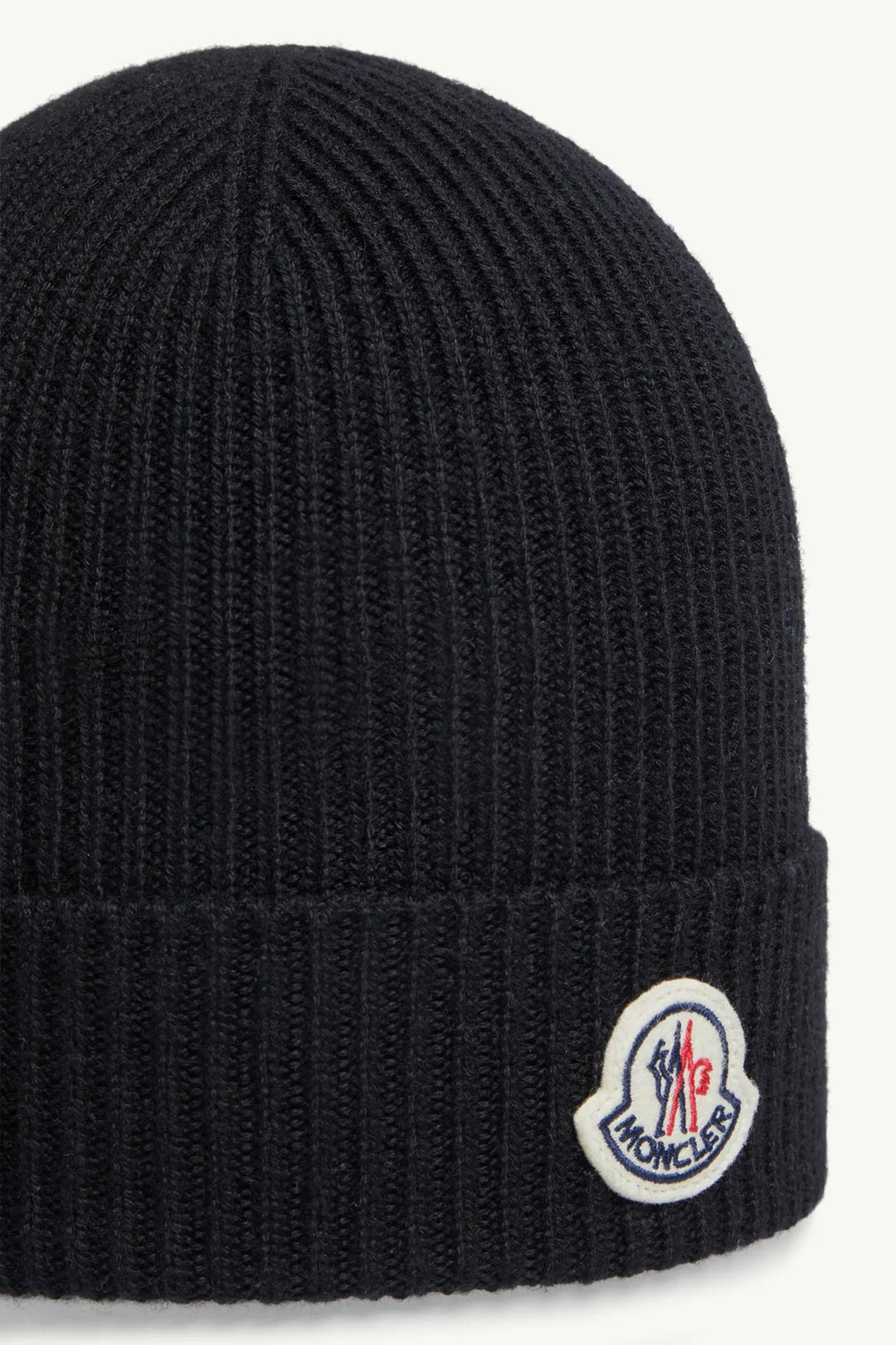 MONCLER - Bonnet en laine noir - Lothaire