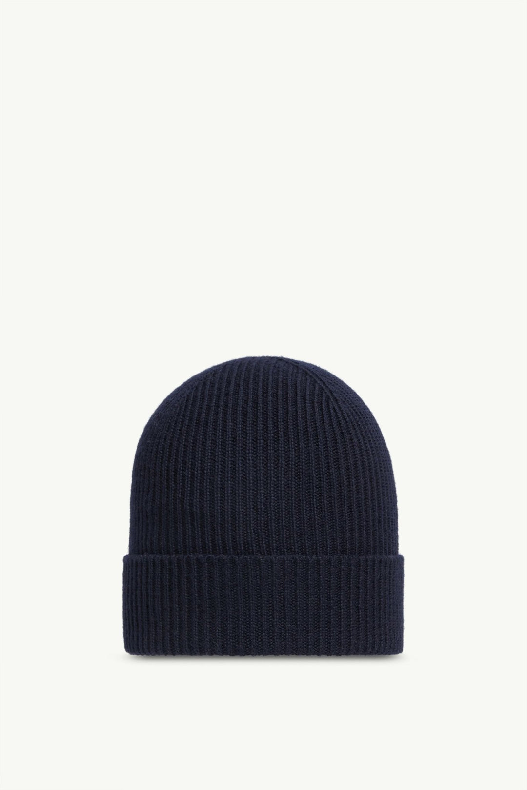 MONCLER - Bonnet en laine vierge Bleu marine - Lothaire
