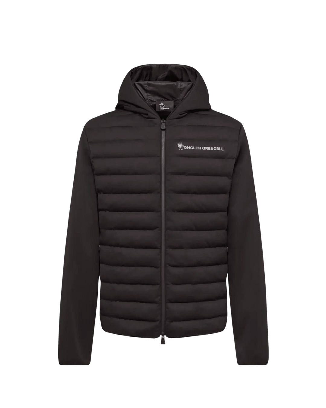 MONCLER - Cardigan zippé matelassé Noir - Lothaire