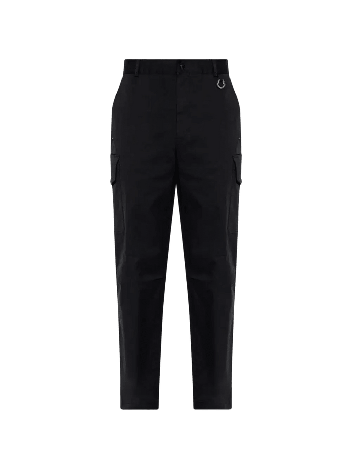 MONCLER - Cargo Cotton Blend Gabardine Pants noir - Lothaire