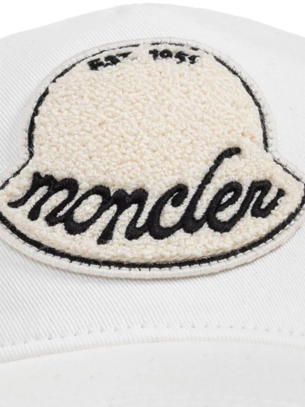 MONCLER - Casquettes à Patch Logo Blanc - Lothaire