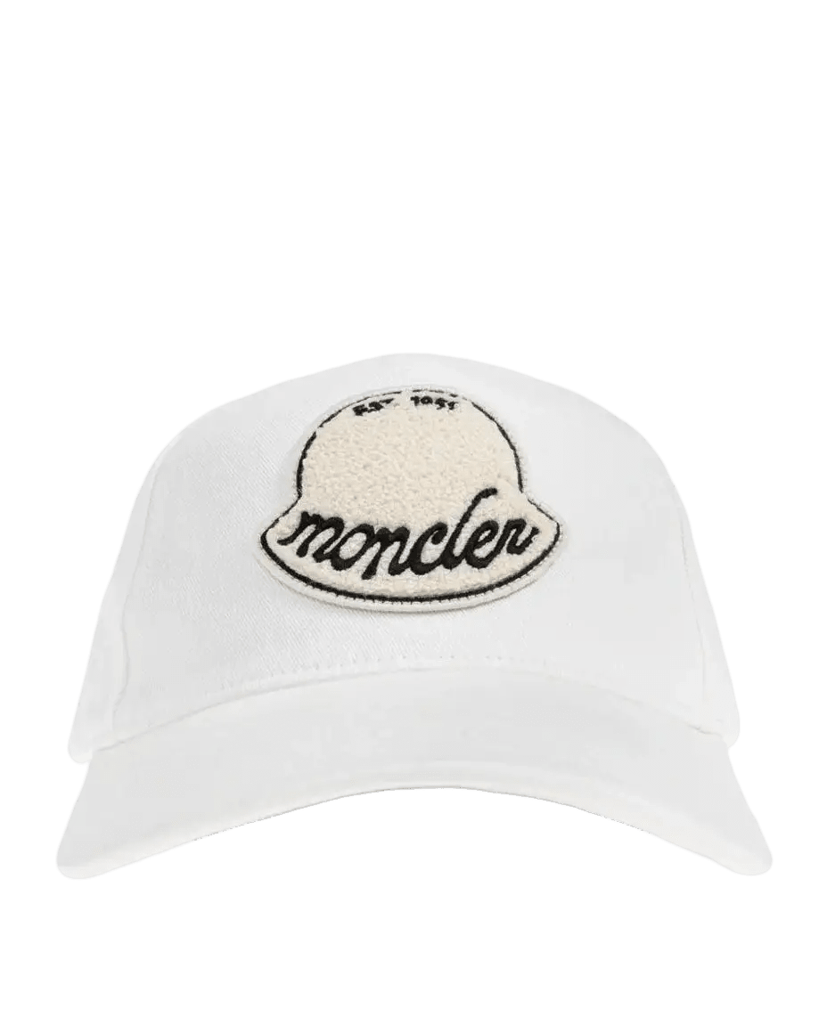 MONCLER - Casquettes à Patch Logo Blanc - Lothaire
