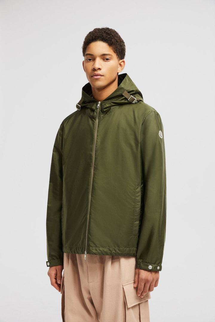 MONCLER - Coupe - vent Remoray à capuche vert - Lothaire