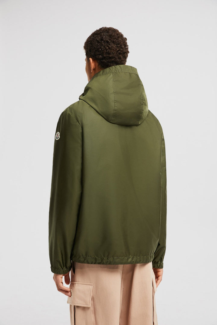 MONCLER - Coupe - vent Remoray à capuche vert - Lothaire
