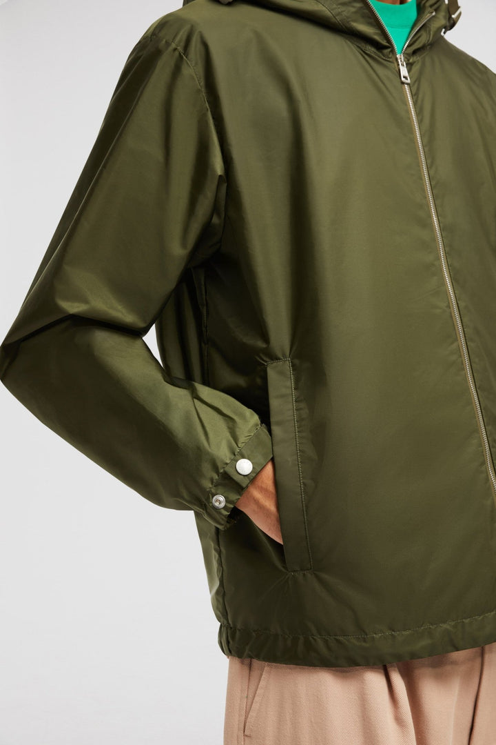 MONCLER - Coupe - vent Remoray à capuche vert - Lothaire