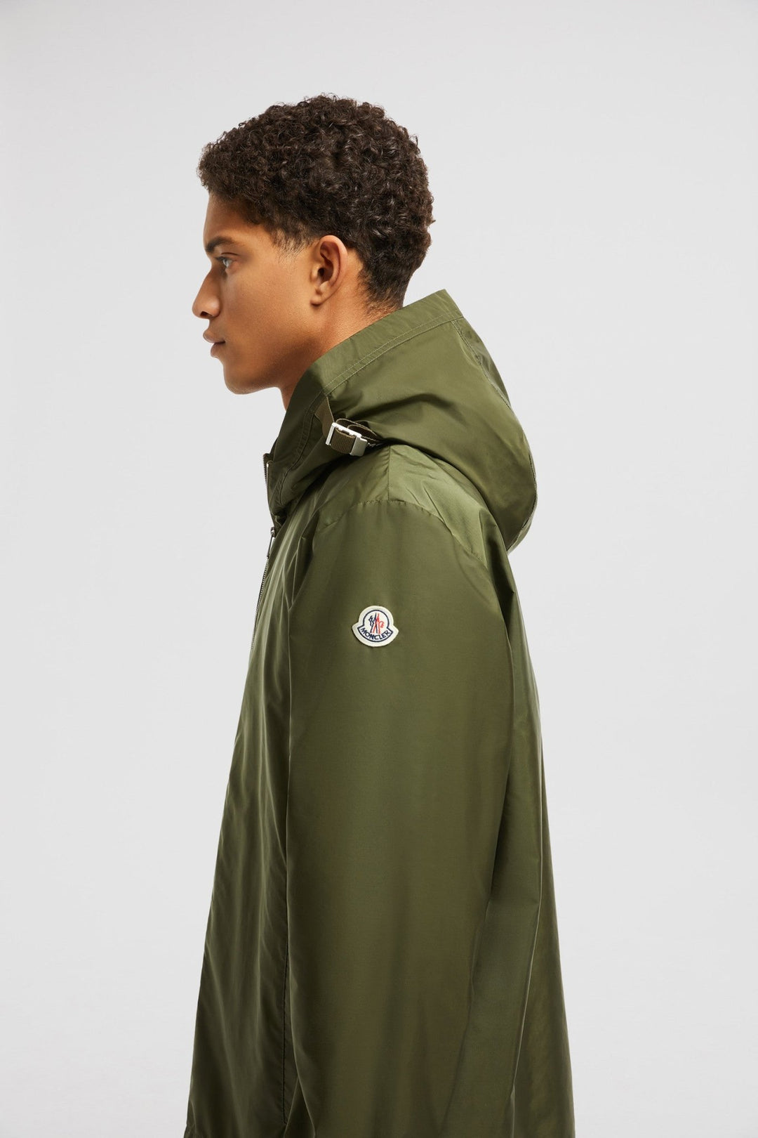 MONCLER - Coupe - vent Remoray à capuche vert - Lothaire