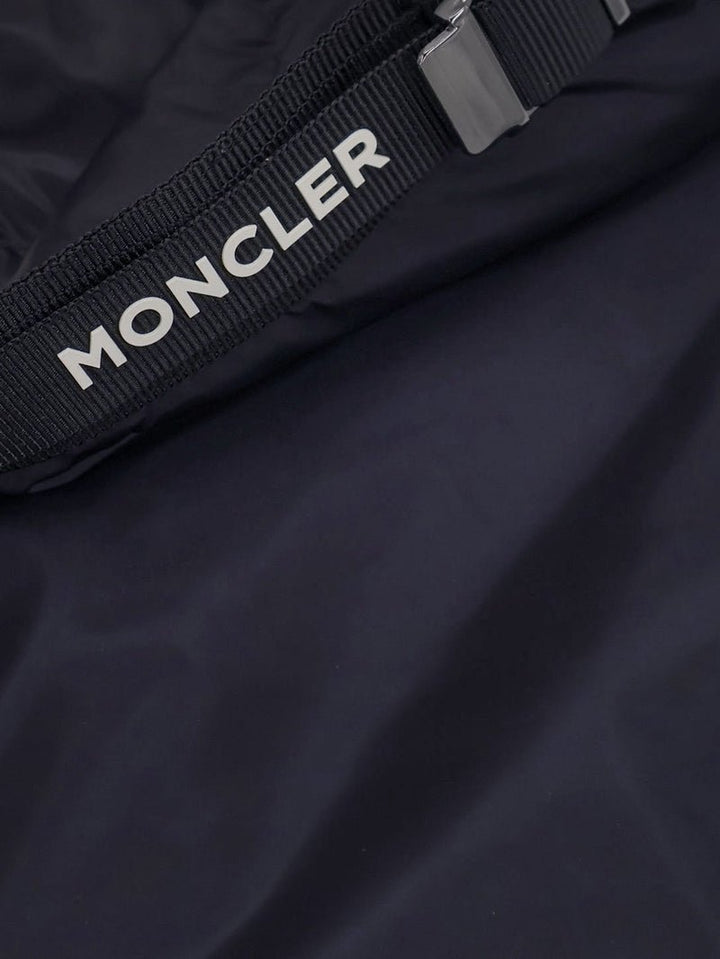 MONCLER - Doudoune à Capuche Bleu Marine - Lothaire