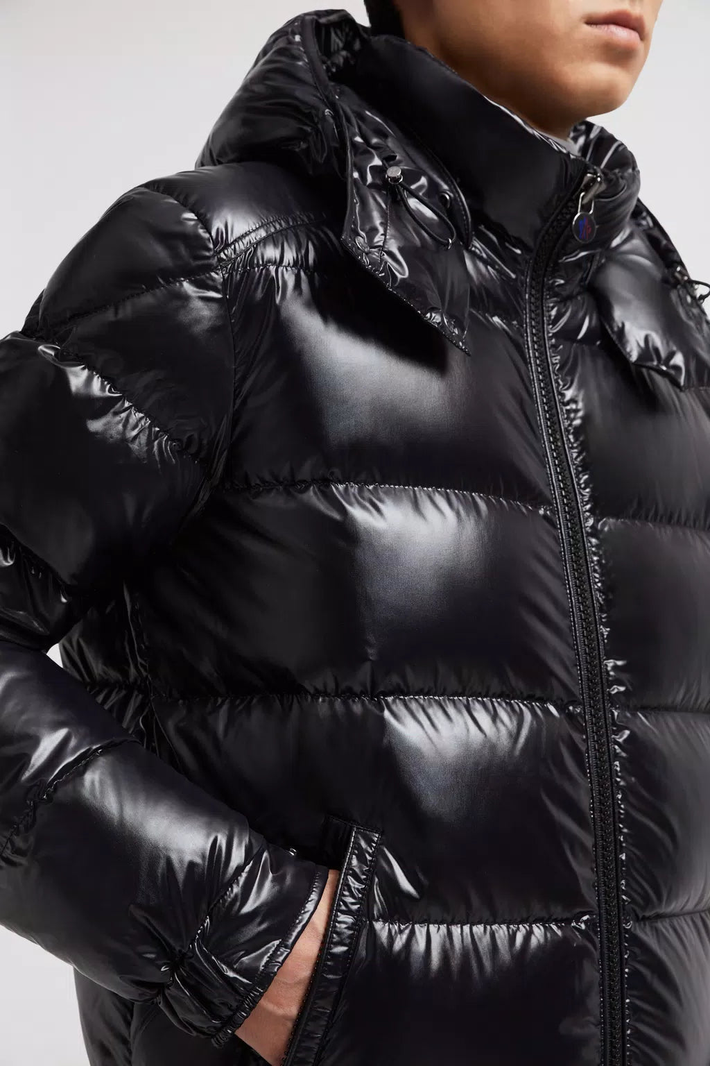Moncler Doudoune black courte Maya Lothaire