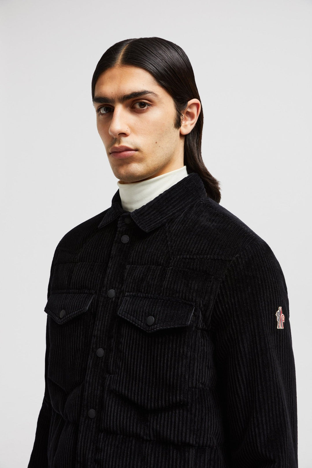 MONCLER - DOUDOUNE - CHEMISE GELT CÔTELÉE Noir - Lothaire