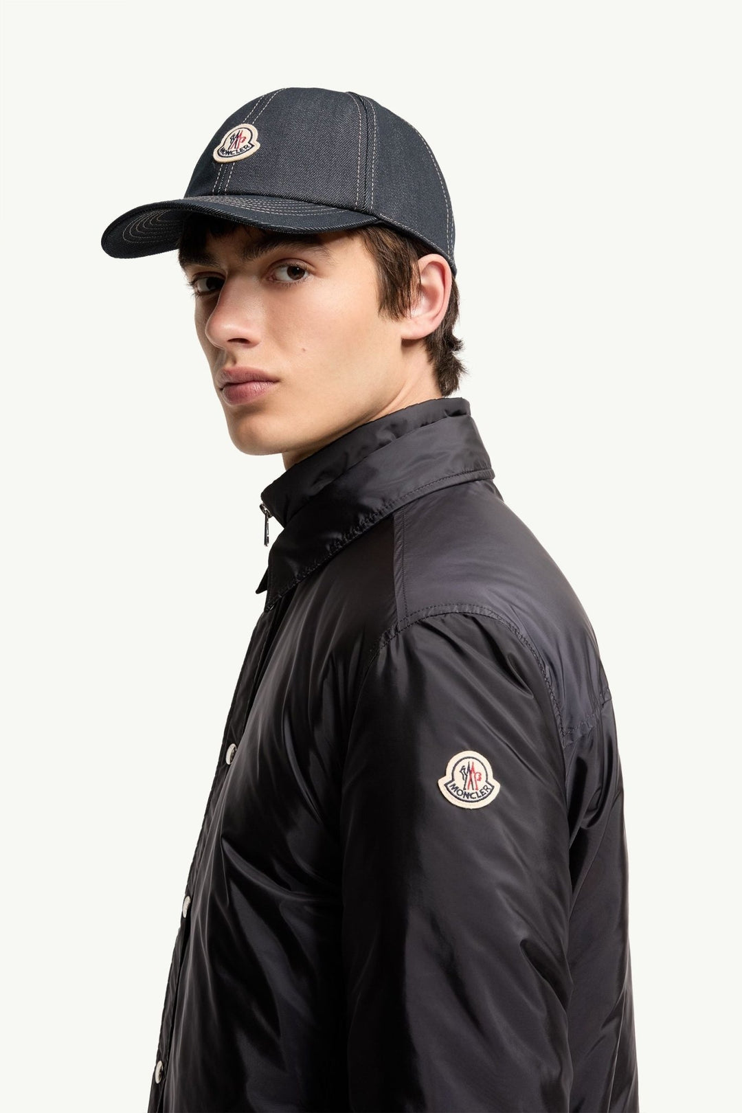 MONCLER – Doudoune-chemise Meridelle Bleu marine - Lothaire