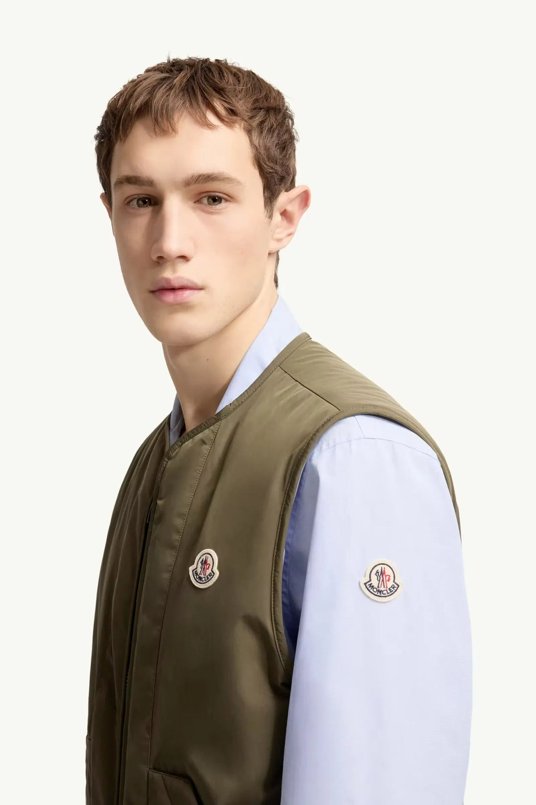 MONCLER - Doudoune - chemise réversible 3 - en - 1 Roquille Olive - Lothaire