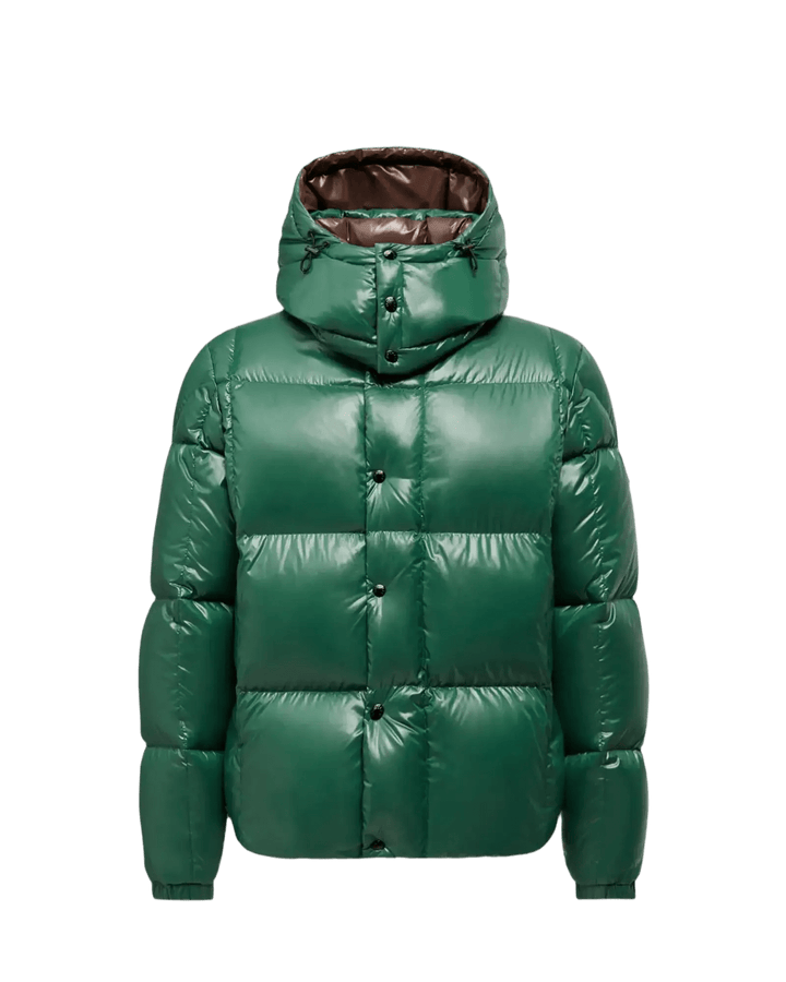 MONCLER - Doudoune courte à capuche Parana vert - Lothaire