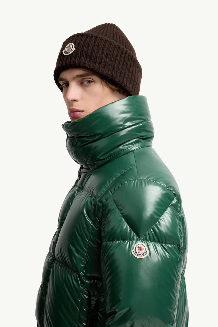 MONCLER - Doudoune courte à capuche Parana vert - Lothaire