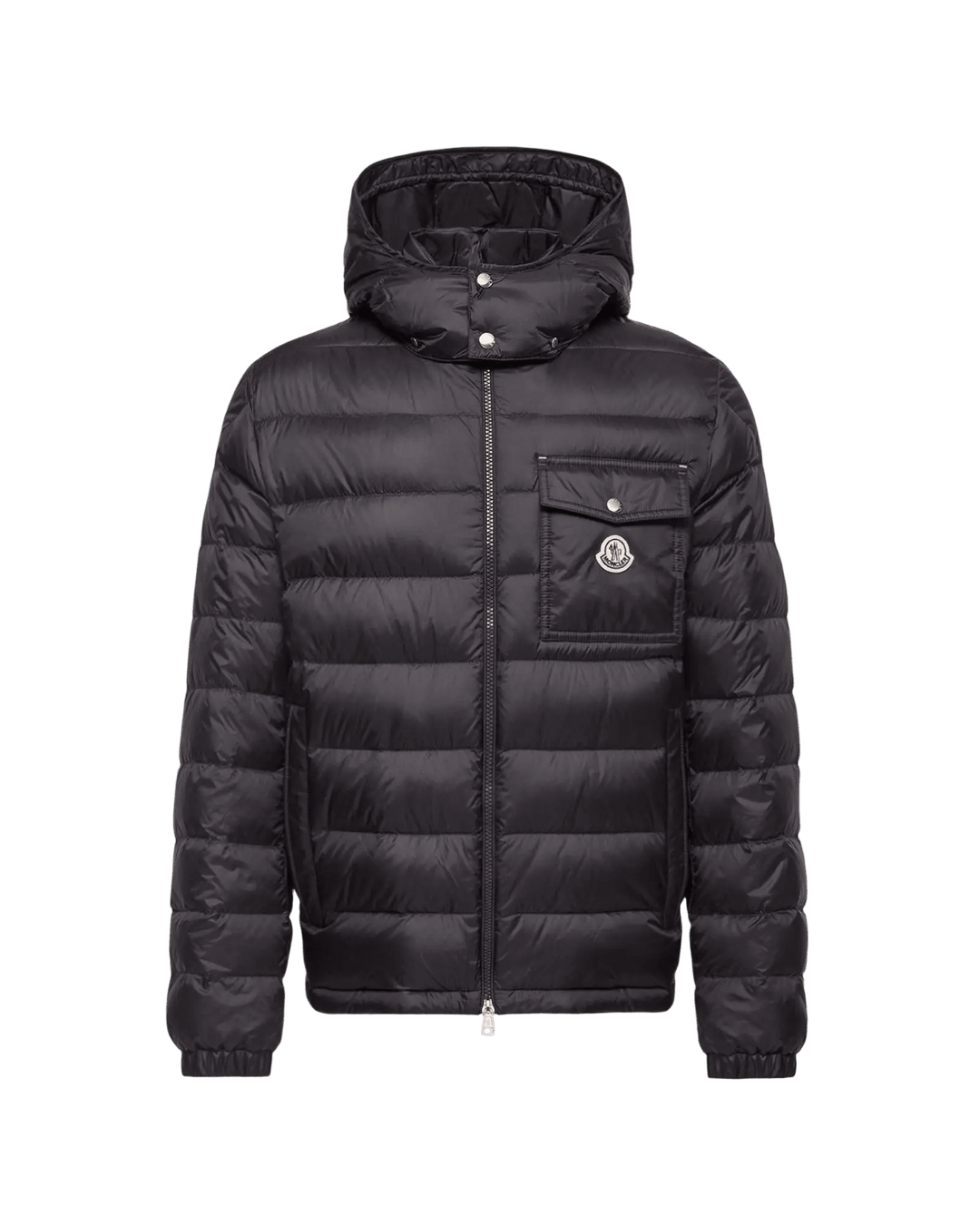 MONCLER – Doudoune courte à capuche Verith Bleu foncé - Lothaire