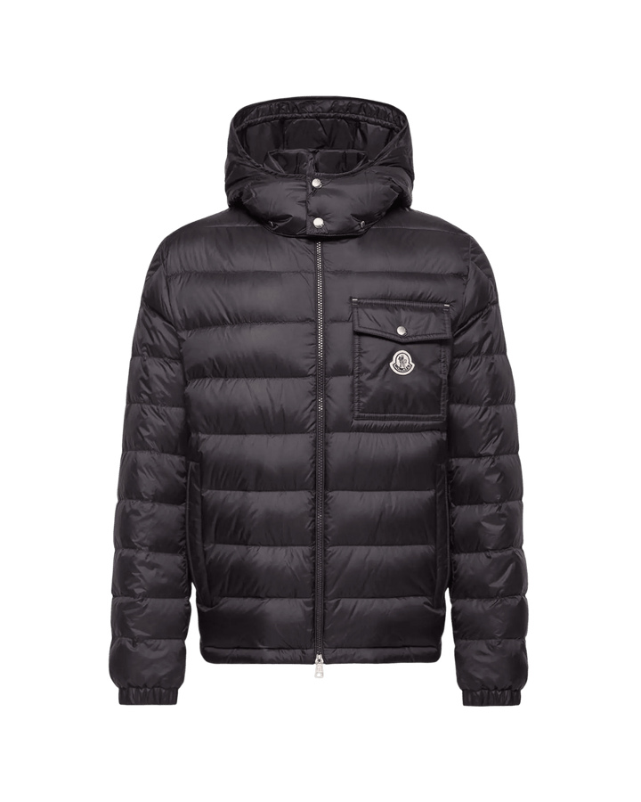 MONCLER – Doudoune courte à capuche Verith Bleu foncé - Lothaire