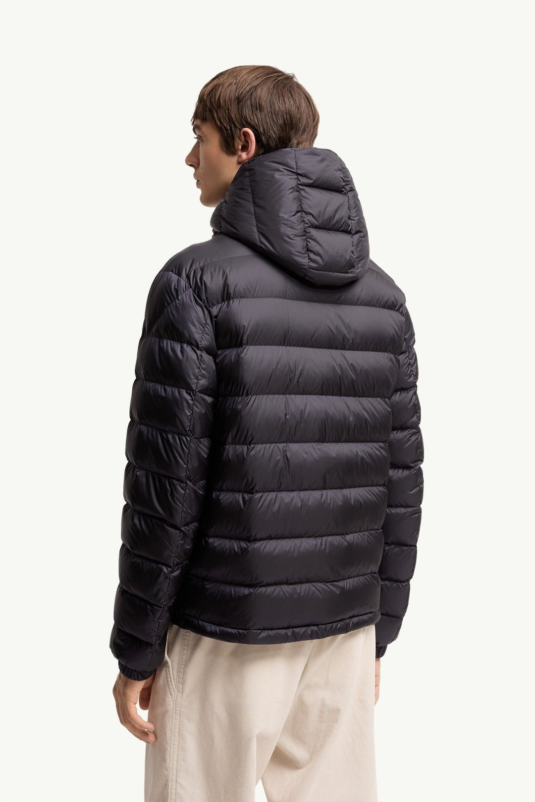MONCLER – Doudoune courte à capuche Verith Bleu foncé - Lothaire